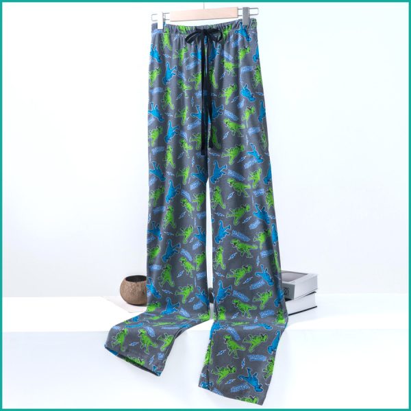 Tiny Dinosaur Men's Cotton Pant - Grey - Image 2