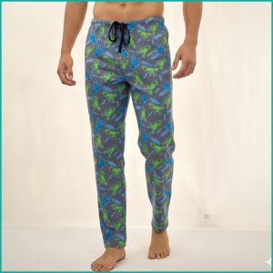 Tiny Dinosaur Men's Cotton Pant - Grey