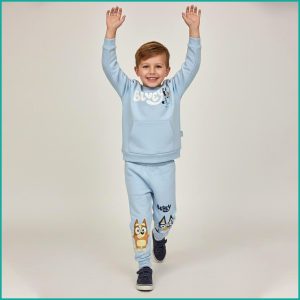 Bluey Boys Winter Training Suit - Sky Blue