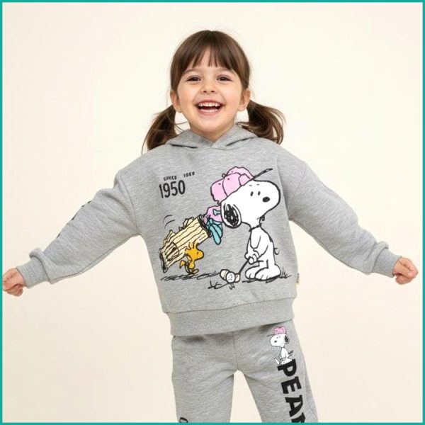 Peanuts Girls Winter Training Suit - Grey - Image 2
