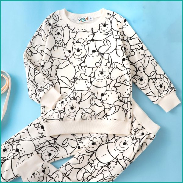 Winnie Boys Winter Training Suit - White - Image 3
