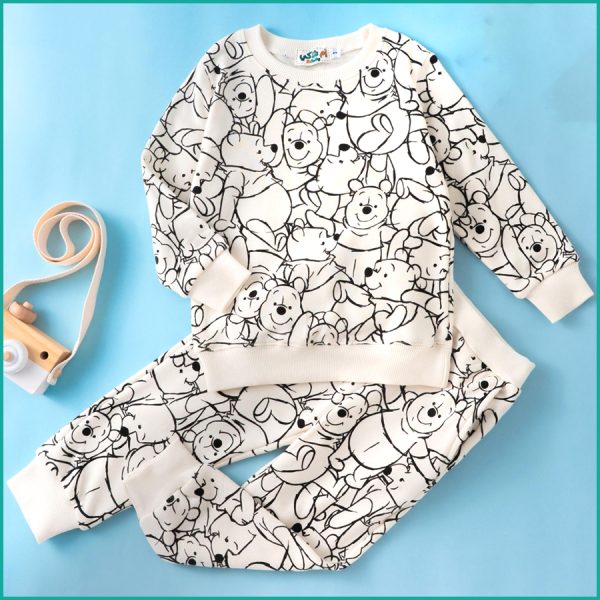 Winnie Boys Winter Training Suit - White - Image 2