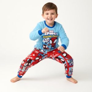 Spidey Boys Winter Training Suit - Blue Red