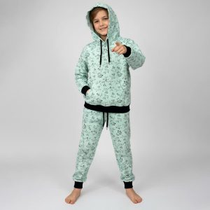Mini Simba Boys Winter Training Suit - Sea Green
