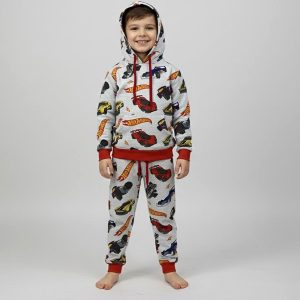 Hot Wheels Boys Winter Training Suit - Grey