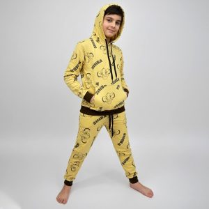 Simba Boys Winter Training Suit - Light Yellow