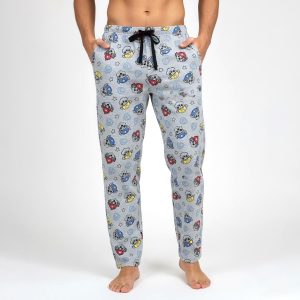 Paw Patrol Face Men's Cotton Pant - Blue