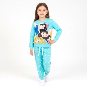 All Princess Girls Winter Training Suit - Sky Blue
