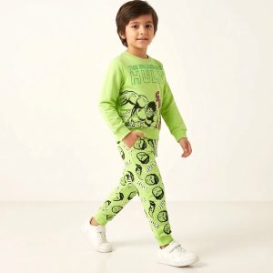 Hulk Boys Winter Training Suit - Light Green