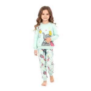Little Star Dumbo Girls Winter Training Suit - Blue