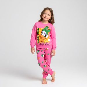 Daisy Donald Fun Girls Winter Training Suit - Pink