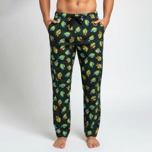 Ninja Turtle Men's Cotton Pant - Black
