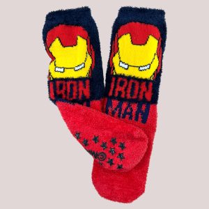 Iron Man Adult Socks - Red