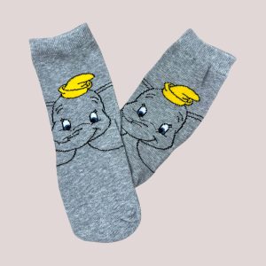 Dumbo Adult Socks - Grey
