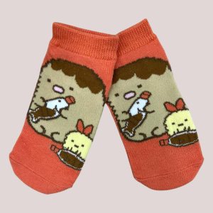 Teddy Soda Kids Socks - Orange