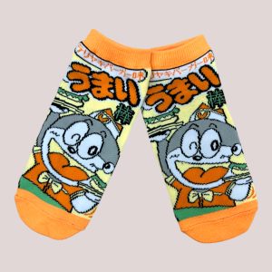 Doremon Adult Socks - Orange