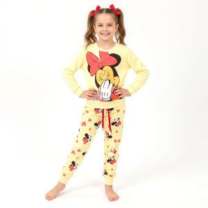 Laugh Minnie Girls Winter Training Suit - Yellow