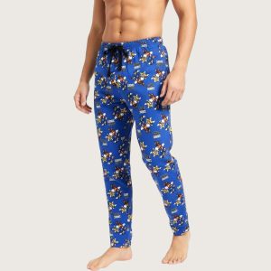 Sonic Speed Men's Cotton Pant - Blue