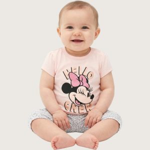 Hello Crew Infant Girls Set - Pink