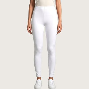 Plain Ladies Leggings - Off White