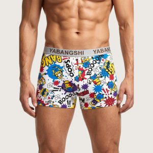 Minions Men's Boxer (XL) - White