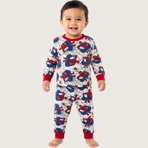 Jump Spiderman Infant Baby Set - Grey