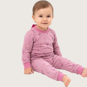 Flamingo Infant Baby Set - Pink