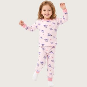Kuromi Love Girls Pajama Set KHAFIF - Pink
