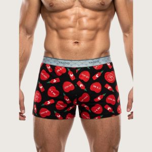 Love Hot Men's Boxer (XXL) - Red