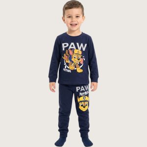 Paw Patrol Boys Full Sleeves Pajama Set KHAFIF - Navy