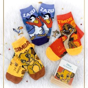 Lion King Kids Socks 3 Pcs Set - Multicolor