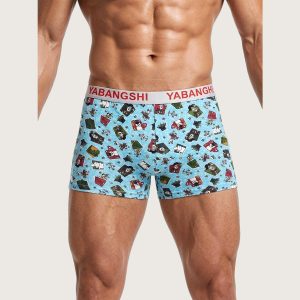 All Teddy Men's Boxer (XXXL) - Blue