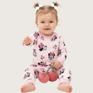 Minnie Cherry Infant Baby Set - Pink