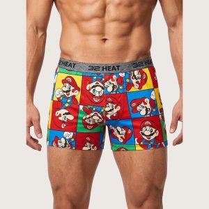 Mario Men's Boxer (XXXL) - Multicolor
