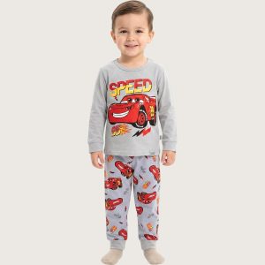 Speed 95 Boys Full Sleeves Pajama Set KHAFIF - Grey