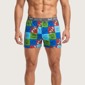 Mario Men's Boxer (L) - Multicolor