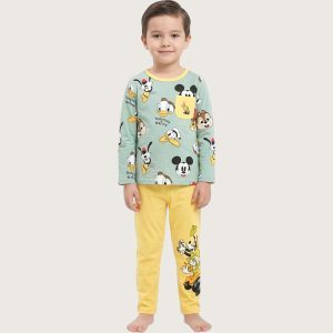 Together is Better Boys Cotton Pajama Set - Blue