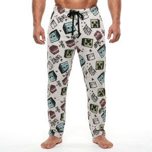 Minecraft Men's Cotton Pant - Grey