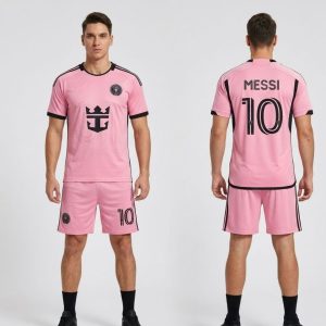Messi Men's Shorts Set - Pink