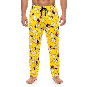 Simpson Men's Cotton Pant - Yellow