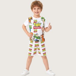 Story Boys Shorts Set MCHAKKY - White