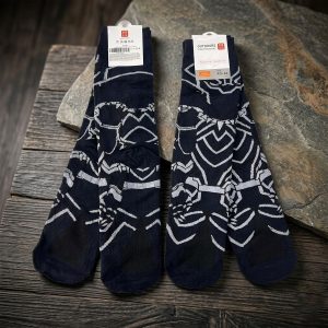Cartoon Adult Socks 1 Set (LONG) - Navy