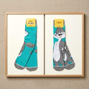 Bugs Bunny Adult Socks 1 Set (LONG) - Sky Blue