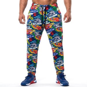 Cars 95 Men's Cotton Pant - Multicolor