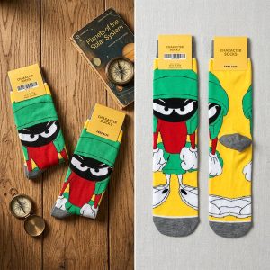 Marvin Adult Socks 1 Set (LONG) - Yellow