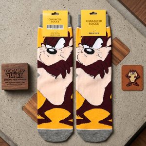 Taz Adult Socks 1 Set (LONG) - Yellow