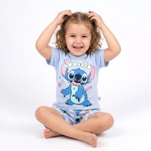 Stitch Cosmic Girls Shorts Set - Blue