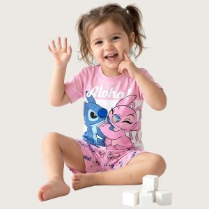 Aloha Girls Shorts Set MCHAKKY - Pink