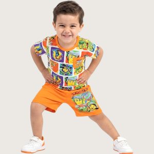 Toy Story Boys Shorts Set - Orange