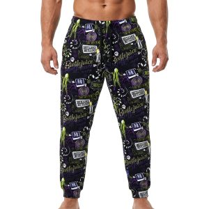 Beetle Juice Men's Cotton Pant - Black